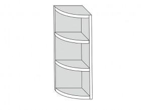 19.30.0р Полка угловая (h=913) радиусная  ЛДСП УНИ в Губкинском - gubkinskij.magazin-mebel74.ru | фото