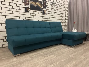 Диван Белиз с оттоманкой Velutta LUX 20 в Губкинском - gubkinskij.magazin-mebel74.ru | фото