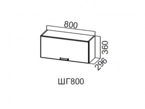 ШГ800/360 Шкаф навесной 800/360 (горизонт.) в Губкинском - gubkinskij.magazin-mebel74.ru | фото